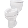 Drive Medical 12066 Raised Toilet Seat with Lock, Standard Seat, 6" Height