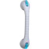 Drive Medical Quick Suction Rail RTL1272, 19.5", Plastic, White