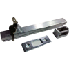 Don Jo 1579-626 Surface Bolts-UL Rated, Locking Function W/Key, Brushed Chrome - Pkg Qty 10