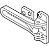 Don Jo 1603-625 Door Flip Guard, 1/2"x2-1/2"x4-1/4"xBRC - Pkg Qty 10