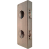 Don Jo 256-CW-S Wrap Around For Dbl Lock Combo Locksets, 4"x12", Stainless Steel