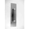 Don Jo 7031-628 Pull Plate W/Flat Pulls, 8-3/8, Aluminum