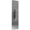 Don Jo 7210-630 Pull Plate, 1-3/4"x6"x9, Stainless Steel