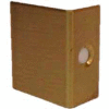 Don Jo AP 34-605 Door Flip Guard, 1"x1"x1/2", Polish Brass - Pkg Qty 100