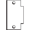 Don Jo BTS 160-CP Filler Plate, 2-3/4"x1-3/8", Chrome Plated - Pkg Qty 10
