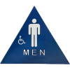 Don Jo CHS 1 Men's Restroom Sign, BL - Pkg Qty 10