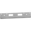 Don Jo FL 212N4-BP Armor Strike, 12"x1-3/8", Dbl Hole For 3-5/8"&4"Centered Locksets, Brass Plated - Pkg Qty 10