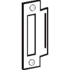 Don Jo MST 261-BP Mortise Strike, 4-7/8"x1-1/4", Brass Plated - Pkg Qty 10