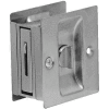 Don Jo PDL 101-619 Privacy Pocket Door Lock, 2-1/2"x2-3/4", Satin Nickel - Pkg Qty 10