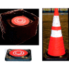 Dicke Safety 28" Collapsible Cone with Storage Bag, 5/PK, CC5B