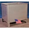 DC Tech VT101004 Stainless Steel Vat 2000 Lb Cap, 51"L x 39-1/2"W x 41"H