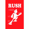 Rush 2" x 3" - White / Red