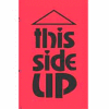 This Side Up 3" x 5" - Fluorescent Red / Black