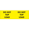 Don't Top Load 3" x 10" - Bright Yellow / Black