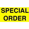 Special Order 1-3/8" x 2" - Bright Yellow / Black