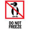 Do Not Freeze 3" x 4" - White / Red / Black