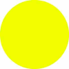 Bright Yellow Discs 1/2" Dia.