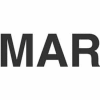 Mar 2" x 3" - White / Black