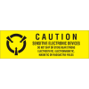 Caution Sens Electronics 5/8" x 2" - Yellow / Black