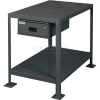 Durham MTD244830-2K195 48"W X 24"D X 30"H Machine table with drawer