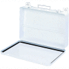 First Aid Box Metal - 13-11/16x2-3/8x9-1/8 - Pkg Qty 6