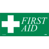 First Aid Label - Green