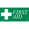 First Aid Label - Green