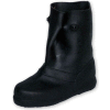 TREDS 12" Rubber Overboots, Men's, Black, Size 4-5.5, 1 Pair
