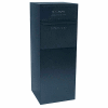 dVault Full Service Vault Mailbox and Parcel Drop DVCS0015 - USPS Approved - Rear Access - Black