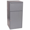dVault Collection Vault Mailbox and Parcel Drop DVCS0023 - Free Standing - Front Access - Gray