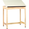 Drafting Table 36"L x 24"W x 36"H - 1 Piece Top