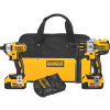 DeWALT DCK299M2 20V MAX XR Li-Ion Brushless Premium Hammer Drill & Impact Driver Combo Kit