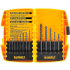 DeWALT® Drill Bit Set, DW1163, Black Oxide, 13 Pieces, 1/16" - 1/4" Split Point Bits
