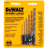 DeWALT® Rapid Load® Quick Change Bit Set, DW2551, 1/16"-1/4" Hex Shank, 6 Pieces