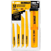 DeWALT® Bi-Metal Reciprocating Saw Blade Set, DW4892, 12 Piece Set W/Telescoping Case
