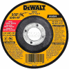DeWalt DW8750 Metal Cutting & Notching Wheel Type 27 4-1/2" DIA. 24 Grit 24 Grit - Pkg Qty 25