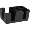 Winco BC-6 Bar Caddy, 6 Compartment - Pkg Qty 12