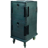 Winco IFT-2 Insulated Food Transporter, 2-1/2" - 6" Deep Pans, Polypropylene, Green