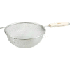 Winco MST-8S Reinforced Double Mesh, 8" Diameter, Stainless Steel - Pkg Qty 12