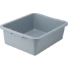 Winco PLW-7G 20.75" x 16.75" x 7" Premium Heavy-Duty Dish Box, Gray