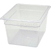 Winco SP7208 1/2-Size Food Pan, 8"H, -40°F to 210°F, Polycarbonate - Pkg Qty 6
