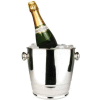 Winco WB-4HV Deluxe Wine Bucket, 4 Qt, Stainless Steel - Pkg Qty 12
