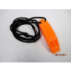 Datrex Whistle w/Lanyard, Orange, Pack of 10 - DX0276M