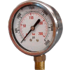 Dynamic 2 1/2 " Fluid Glycerine Filled Pressure Gage Stem 300 PSI