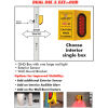 Collision Awarness Dual Use (Indoor/Outdoor) Large Yellow Box, 1 Light, 1 Exterior Sensor, 15' Cord