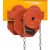 Geared Eye Adjustable Manual Trolley E-MT-8-C 8000 Lb. Capacity