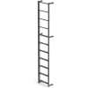 EGA Steel Side Step Dock Ladder, 7 Step, Gray - MDS7