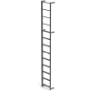 EGA Steel Side Step Dock Ladder, 9 Step, Gray - MDS9