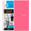 Mead® Five Star 3-Subject Trend Notebook, 8-1/2" x 11", College Ruled, 150 Sheets/Pad