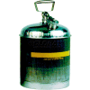Eagle Type I Stainless Safety Can - 5 Gallons, 1315